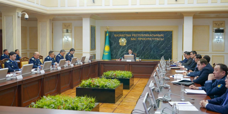 Бас прокуратурада Қылмыстық-атқару жүйесін дамыту мәселесі талқыланды