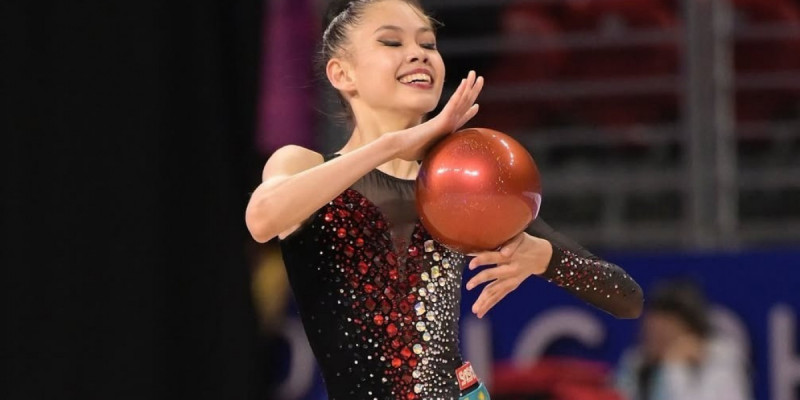 Гимнаст Ақмарал Ерекешева Франциядағы Гран-при турнирінде қола медаль жеңіп алды