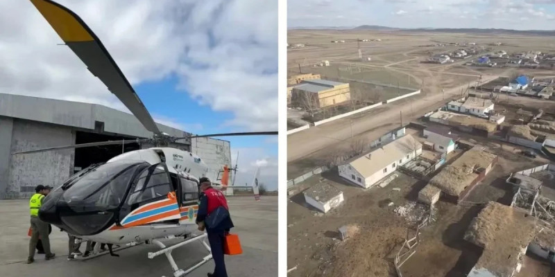 Қарағанды маңында ірі жол апаты: 50 адам отырған автобус аударылды