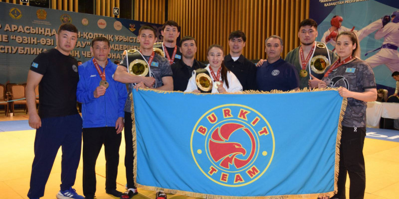 Ұлттық ұланның 4 спортшысы қоян-қолтық ұрыс түрлерінен ел чемпионы атанды