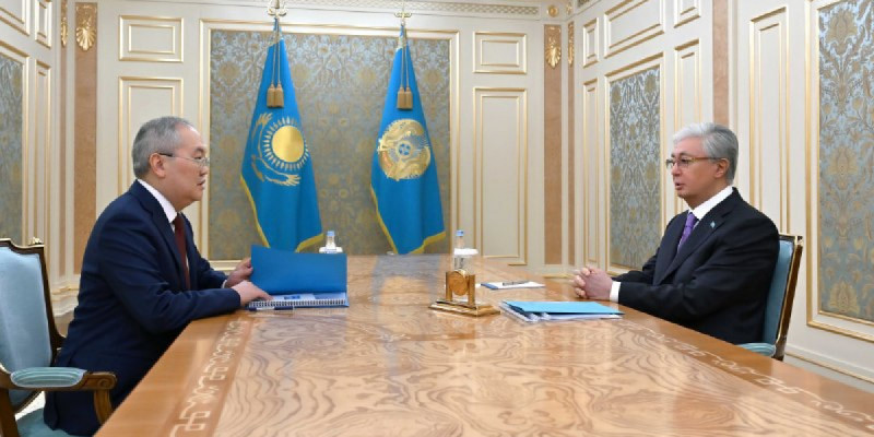 Қаржылық мониторинг агенттігінің төрағасы Президентке есеп берді