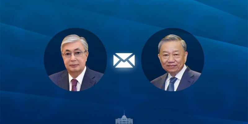 Мемлекет басшысы Вьетнам президентіне құттықтау жеделхатын жолдады