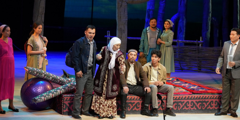 «Қаллеки» театры Түркістанға гастрольдік сапармен бармақ