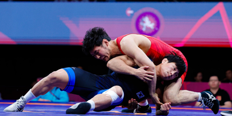 Балуан Алматбек Аманбек Азия чемпионатының финалына шықты