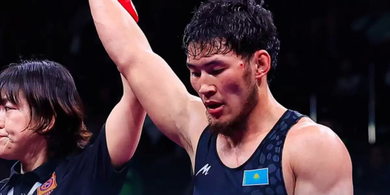Балуан Алматбек Аманбек Азия чемпионатының жеңімпазы атанды