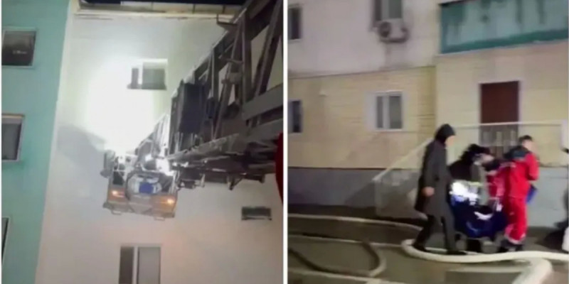 Сәтбаев қаласында тұрғын үйден өрт шықты