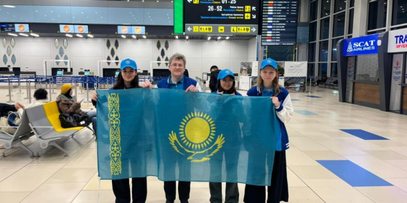 Қазақстандық оқушы қыздар Еуропадағы математикалық олимпиадаға қатысады