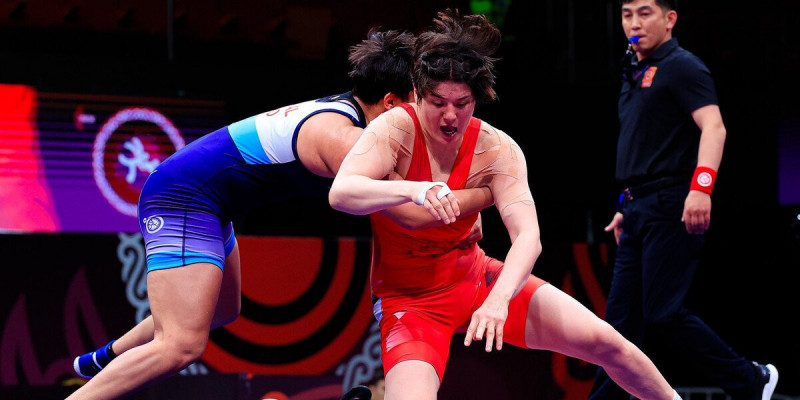 Бішкектегі бәсеке: Гүлмарал Еркебаева күрестен Азия чемпионатындағы бесінші жүлдесіне қол жеткізді