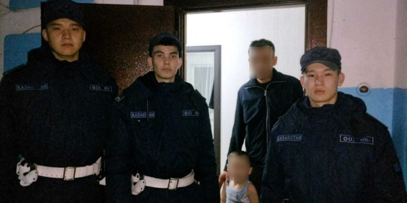 Семейде Ұлттық ұлан сарбаздары баланы жазатайым жағдайдан сақтап қалды