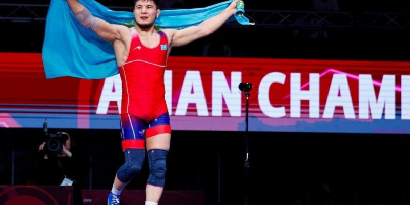 Балуан Азамат Дәулетбеков Азия чемпионатының қола жүлдегері атанды