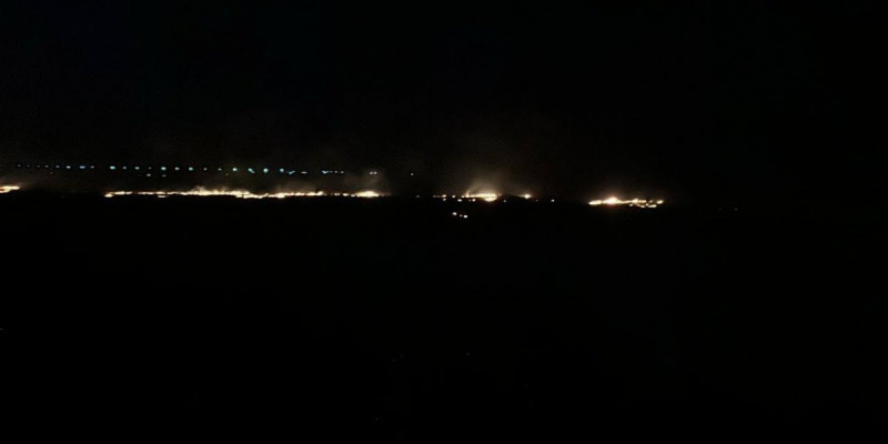 Көкшетау маңында жер өртенді