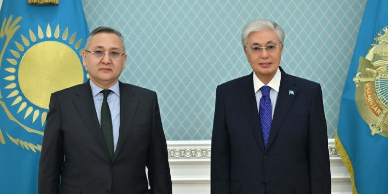 Президент ҰҚШҰ Бас хатшысы Таалатбек Масадыковпен кездесті