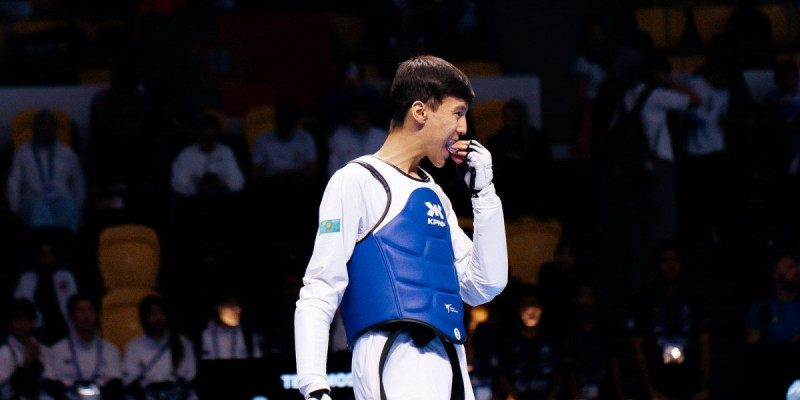 Таеквондошы Ислам Медетбай әлем чемпионатының қола жүлдегері атанды