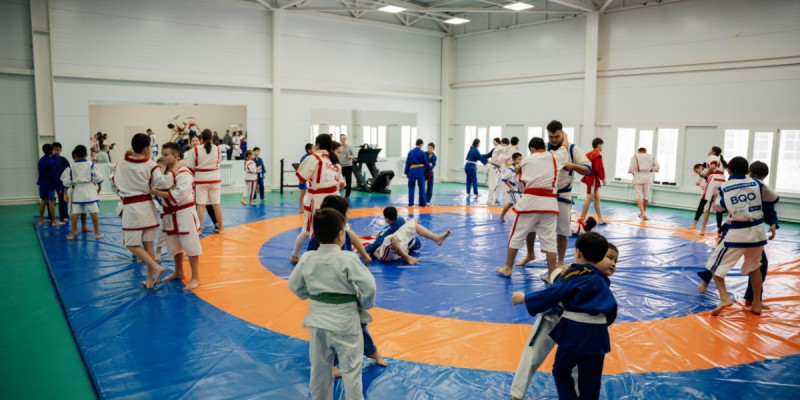 Ауыл спортына серпін: Дариянда көпфункционалды спорт кешені қолданысқа берілді