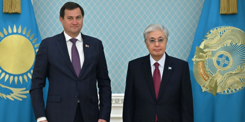 Мемлекет басшысы Беларусь сыртқы істер министрімен кездесті