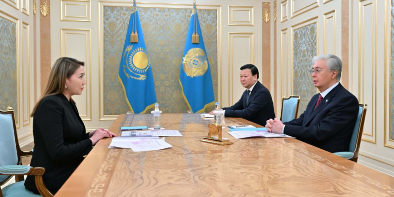 «Қазақстан халқына» қорының басшысы Президентке есеп берді