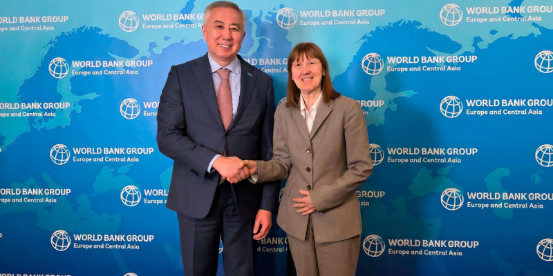 Серік Жұманғарин Дүниежүзілік банк өкілдерімен стратегиялық әріптестікті талқылады