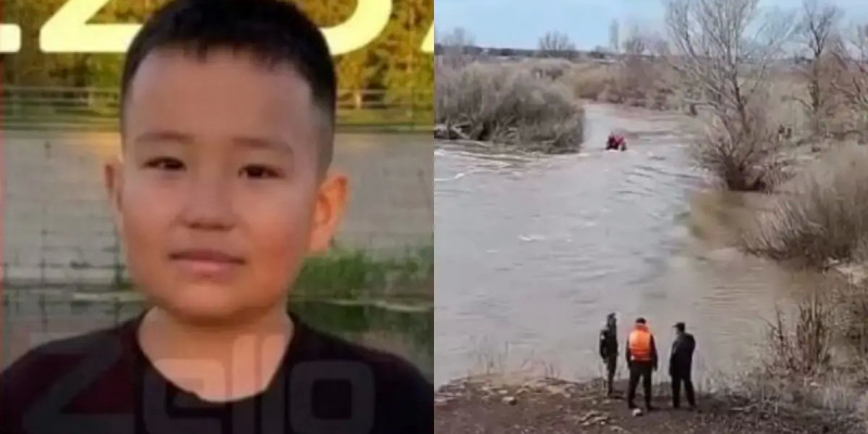 Ақтөбеде өзенге құлап кеткен 10 жастағы бала үш аптадан бері табылмай жатыр