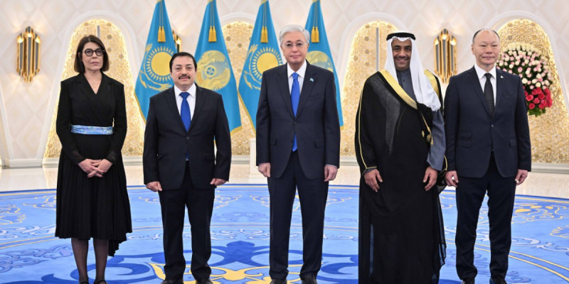 Президентке төрт мемлекеттің елшісі сенім грамотасын тапсырды