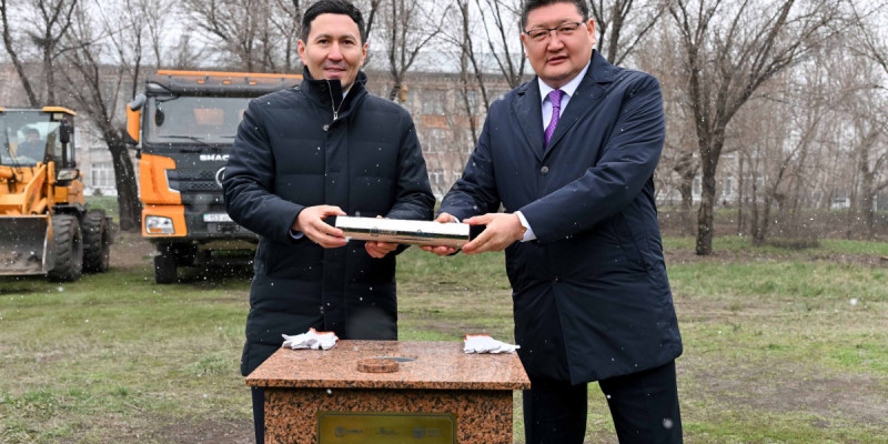 Семейде жаңа спорт кешенінің іргетасы қаланды