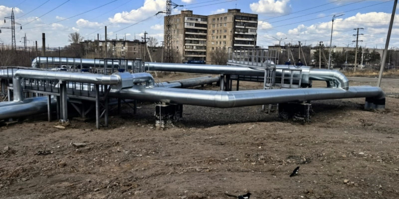 Теміртауда 36 жыл бұрын салынған жылу магистралі жаңартылды
