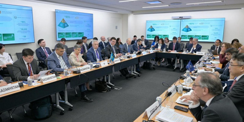 Қазақстан ХВҚ мен Дүниежүзілік банк алаңында реформалар күн тәртібін таныстырды