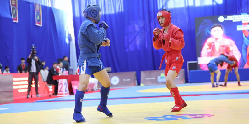 Спорттық және жауынгерлік самбодан Ұлттық ұлан чемпионаты өтті