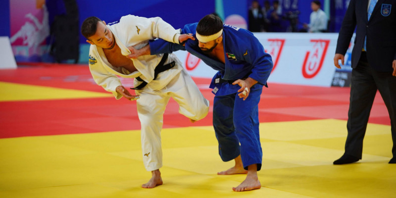 Дзюдошы Абылайхан Жұбаназар Азия чемпионатында қола медаль үшін күреседі