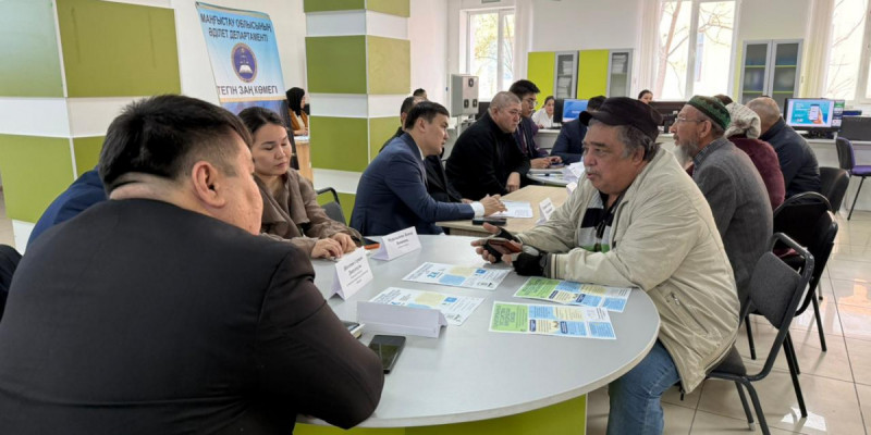 Маңғыстауда «Тегін заң көмегі» акциясы ұйымдастырылды