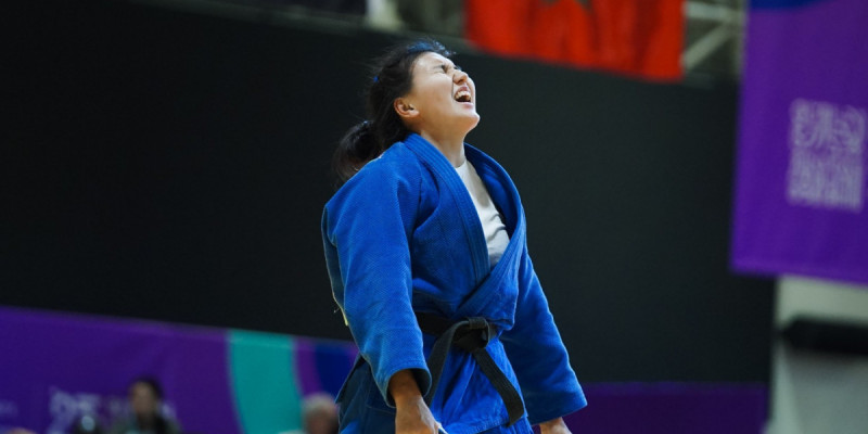 Дзюдошы Аруна Жангельдина Қытайдағы Азия чемпионатында қола медальға ие болды