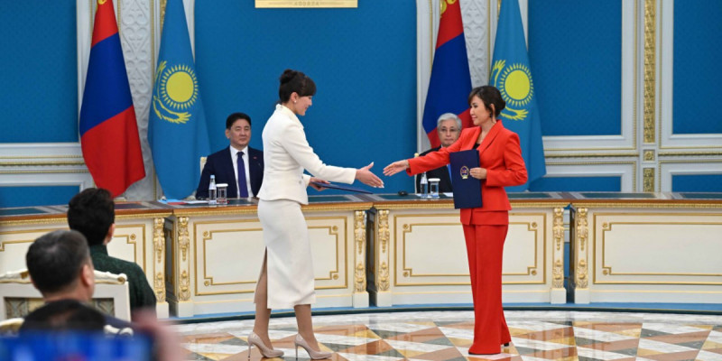 Қазақстан мен Моңғолия ынтымақтастықты одан әрі дамыту туралы меморандумға қол қойды