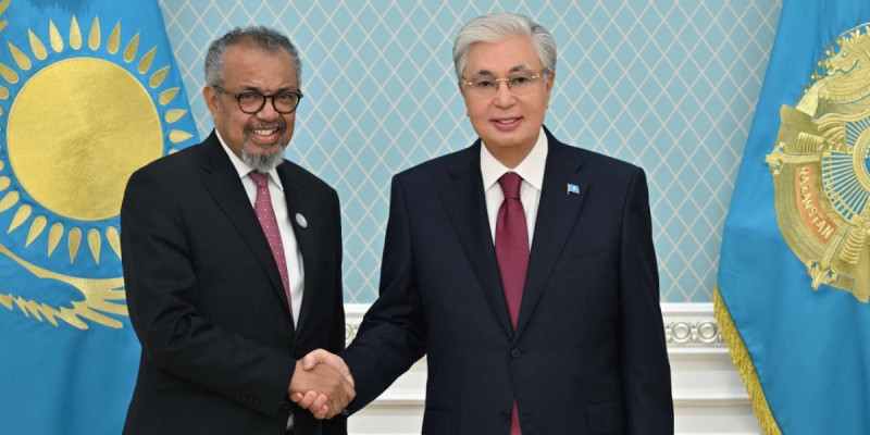 Президент Дүниежүзілік денсаулық сақтау ұйымының бас директорымен кездесті