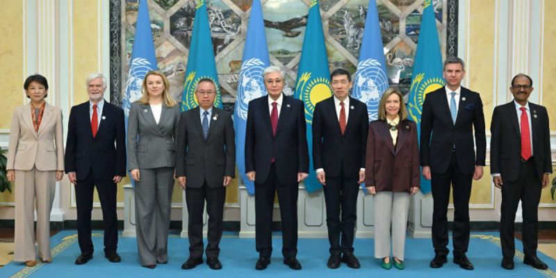 Мемлекет басшысы БҰҰ-ның жоғары өкілдер тобымен кездесті