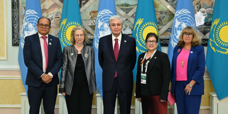 Президент халықаралық конвенция жетекшілерімен кездесу өткізді