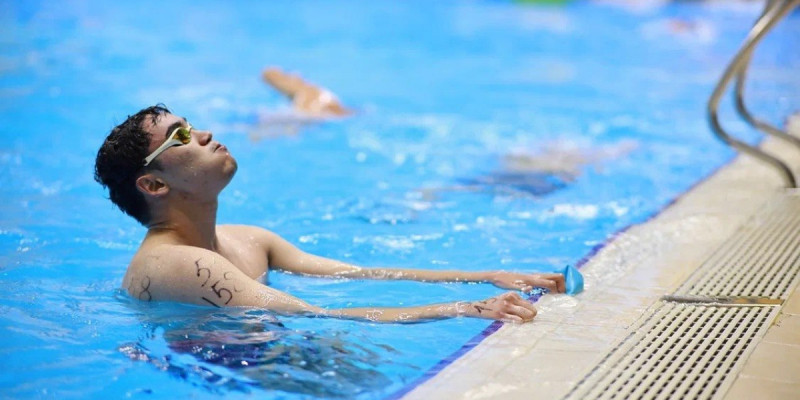 Ұландық спортшы халықаралық форматтағы жүзу жарысында үздік нәтиже көрсетті