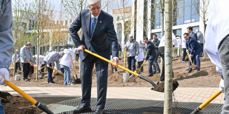 Тоқаев «Таза Қазақстан» республикалық экологиялық акциясына қатысты