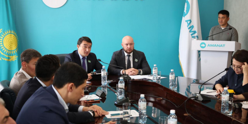 Алматыда жол, мектеп, жұмыс орны: «AMANAT» бағдарламасының нақты нәтижесі