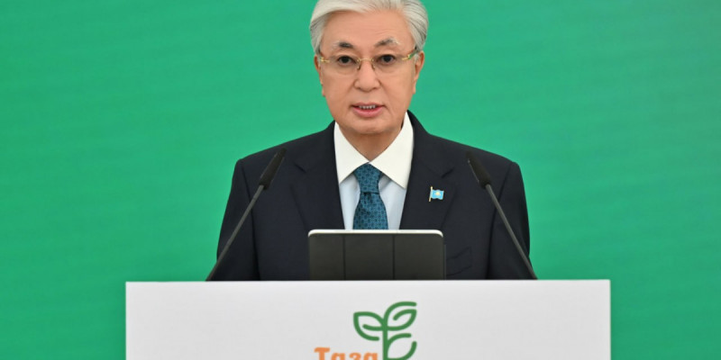 Президент «Таза Қазақстан» жалпыұлттық акциясының маңызын айтты