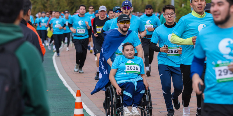 Run for Autism: «AMANAT» партиясының қолдауымен ауқымды жарыс ұйымдастырылды