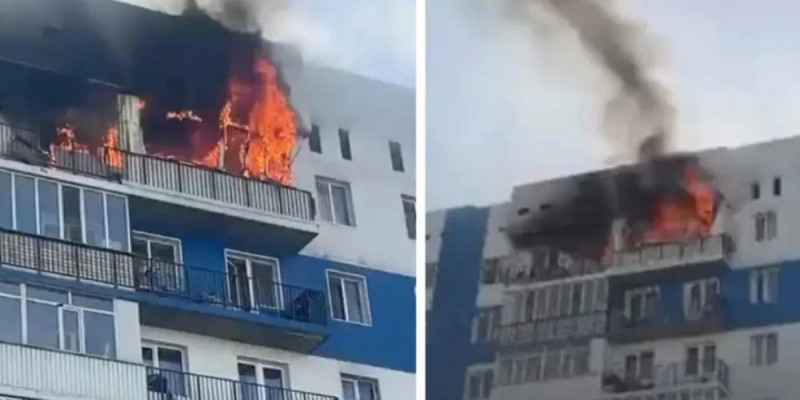 Алматыда «Асыл Арман» тұрғын үй кешенінен өрт шықты