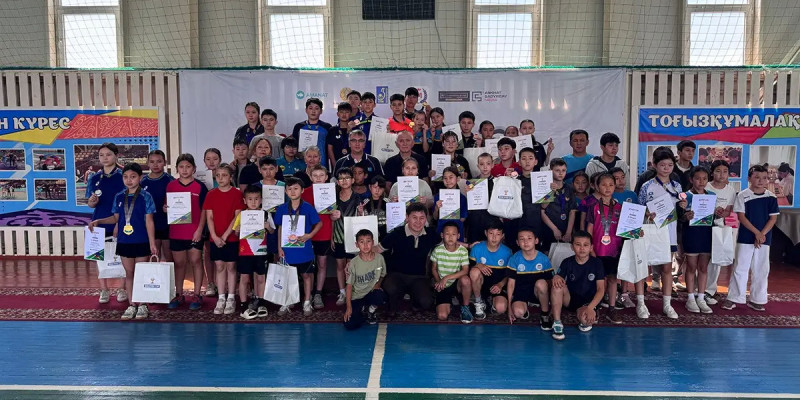 Шу қаласында BISEITOV CUP халықаралық турнирі өтті