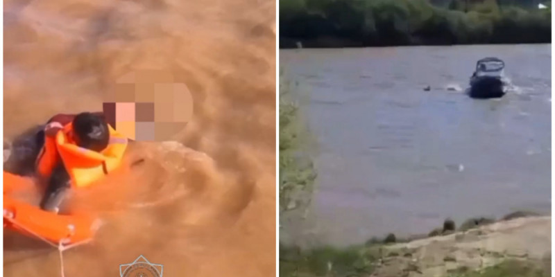 Атырауда көпірден өзенге секірген 15 жастағы қыз құтқарылды