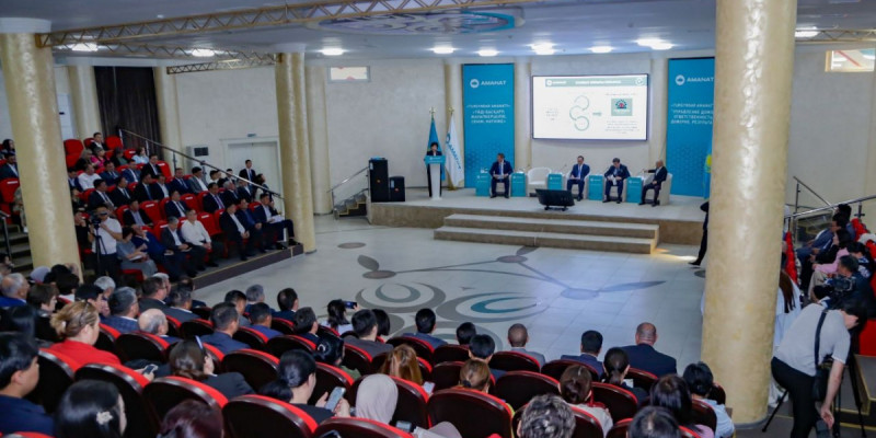 Таразда «TURGYNDAR AMANATY» аясында тұрғын үй басқару жүйесін дамыту тетіктері талқыланды