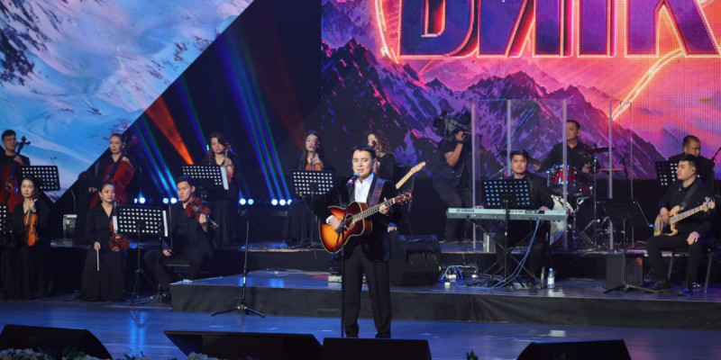 Елордада Ұлттық ұлан солисі ерекше форматта концерт өткізді