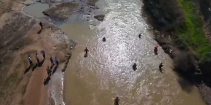 Келес өзеніне ағып кеткен 8 жастағы баланы іздеу жұмысы тоқтатылды