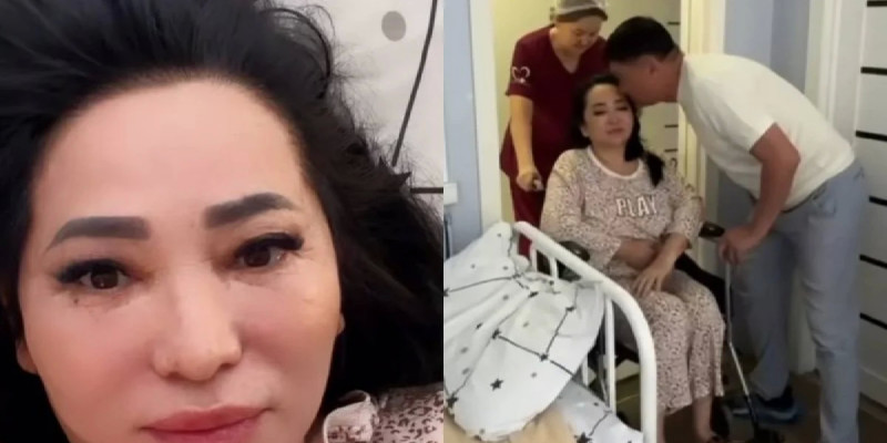 «Түнде шошып ояндым»: Гүлзира Айдарбекова отадан кейінгі жағдайын айтты (ВИДЕО)