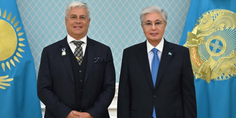 Мемлекет басшысы Халықаралық кинология федерациясының президенті Тамаш Яккельді қабылдады