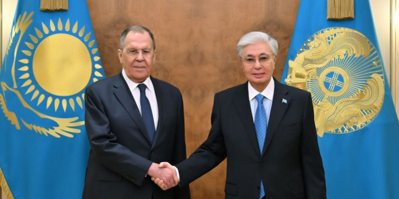 Мемлекет басшысы Ресейдің Сыртқы істер министрімен кездесті