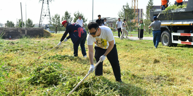 Табиғатты аялау – ортақ міндет: «Таза бейсенбі» акциясы кең ауқымда өтті