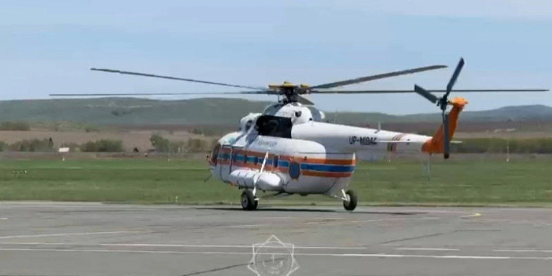 ТЖМ тікұшағы 4 жасар баланы Катонқарағайдан Өскеменге жеткізді